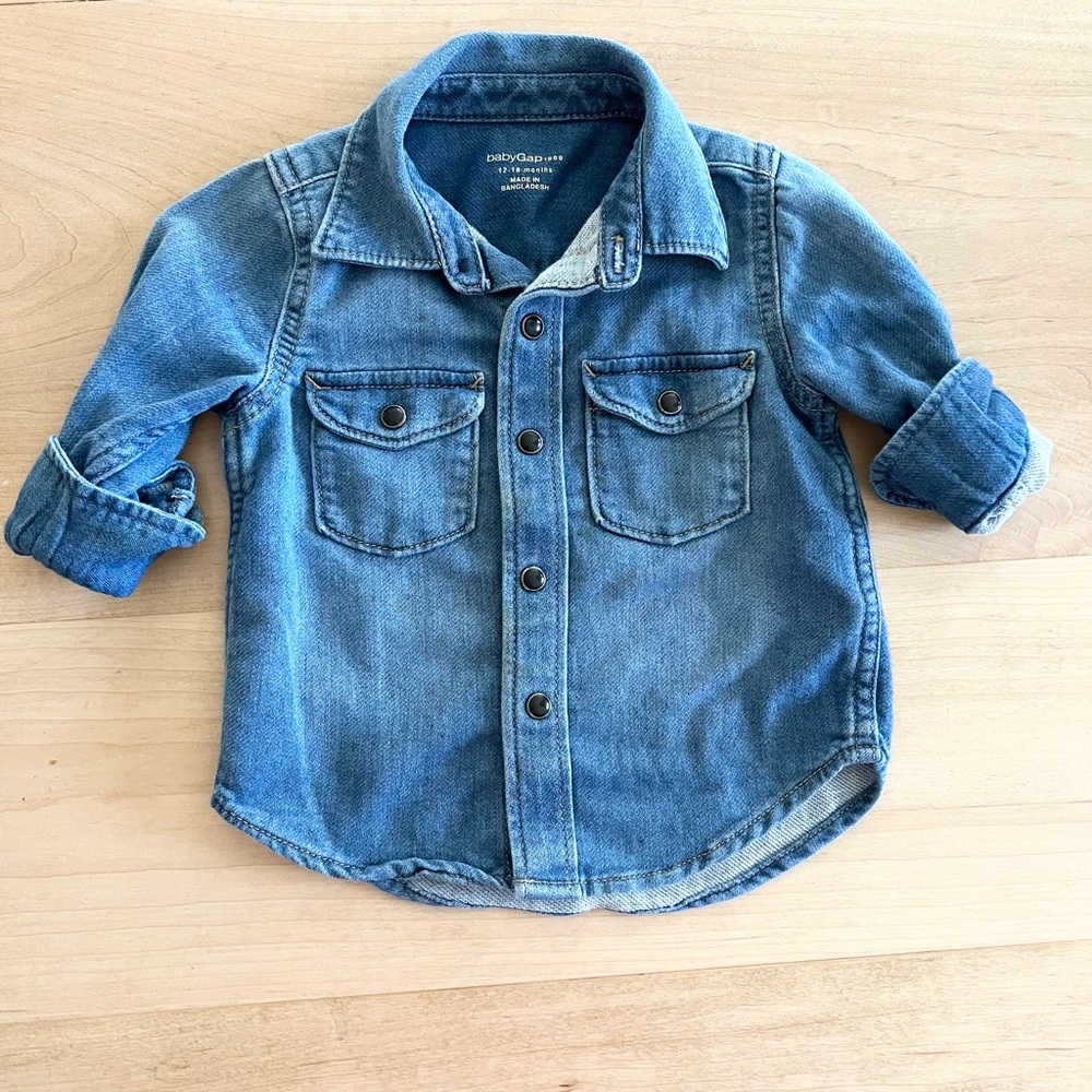 Gap denim shirt